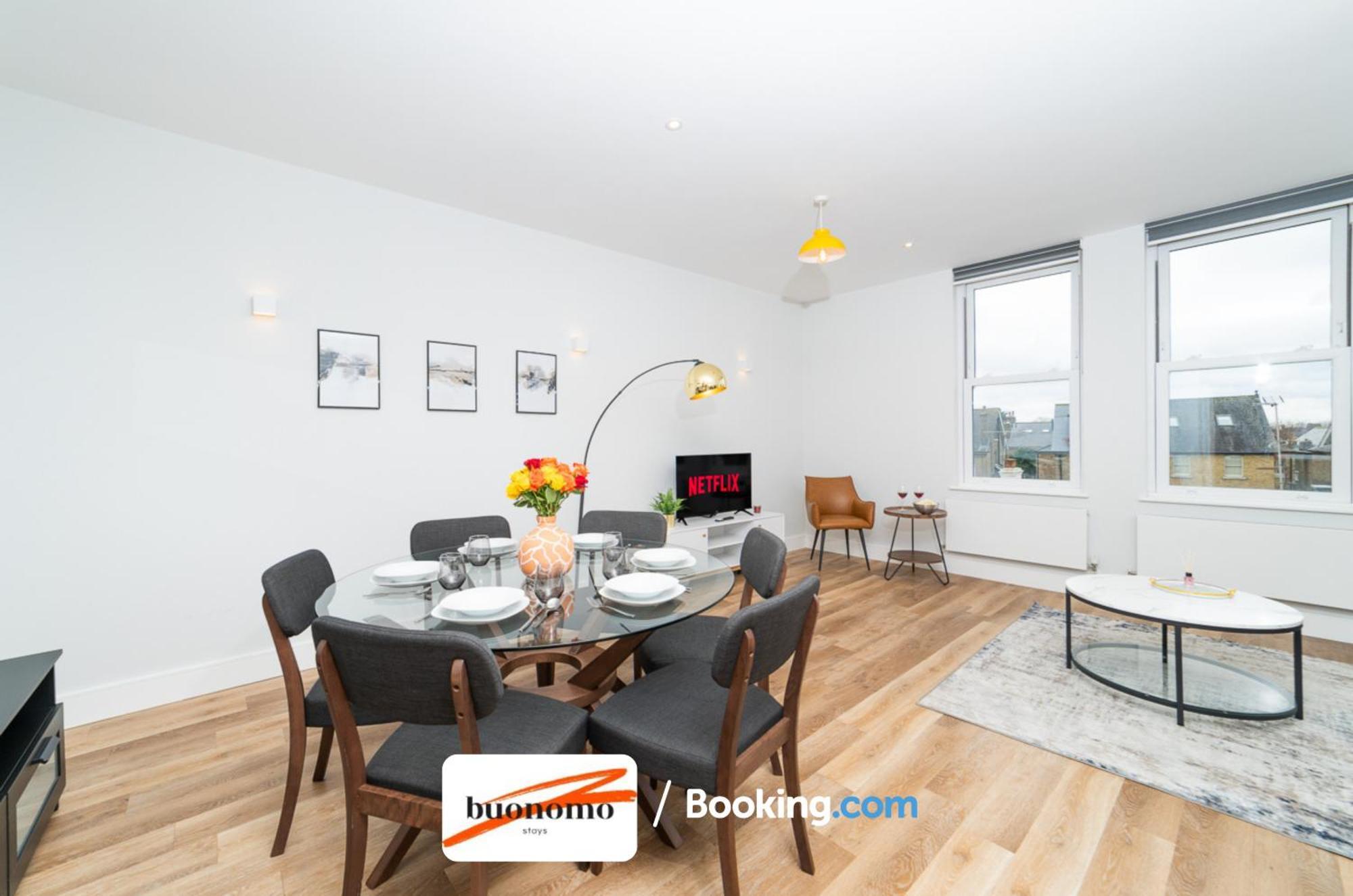 Two Bedroom Apartment At Buonomo Stays Short Lets & Serviced Accommodation Close To Wimbledon Tennis Courts Londra Dış mekan fotoğraf